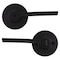 Kwikset Kwikset Ladera Matte Black Bed and Bath Lever Right or Left Handed 93002-015 - alternate 9